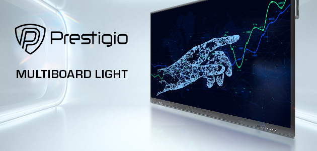 PRESTIGIO ANNOUNCES THE LAUNCH OF MULTIBOARD LIGHT, A NEW FAMILY OF INTERACTIVE WHITEBOARDS